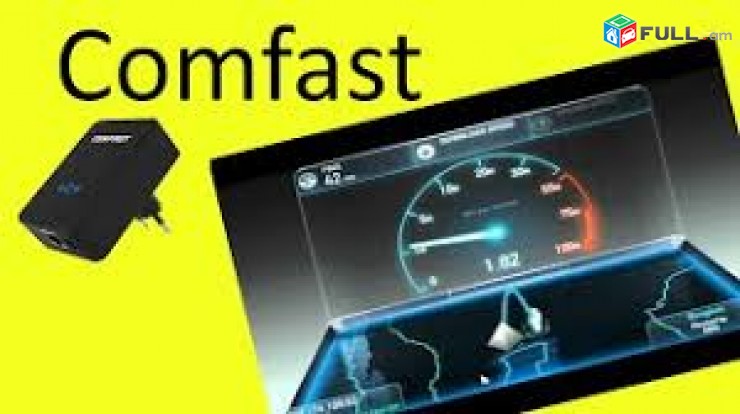 WiFi Հզորացնող սարք Extender ComFast Repeater 300MBs CF-WR300N + Усилитель 20dbi