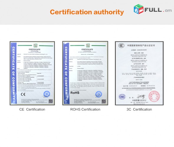 WiFi Հզորացնող սարք Extender ComFast Repeater 300MBs CF-WR300N + Усилитель 20dbi