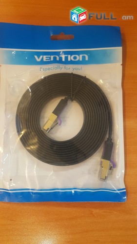 Professional 10GB/s UTP RG45 CAT.7 24k GOLD cable 0.5m 1.5m 3m 5m կաբել մալուխ ցանցային