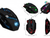 Professional Gaming mknik Zelotes C-12 PC խաղային մուկ LED RGB պադսվետկա ՄԿՆԻԿ