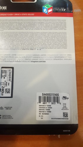 Նոր SSD kingston 240 GB 2.5" SATA 3 for PC notebook 6Gb / s + Երաշխիք ԱՌԱՔՈՒՄ 