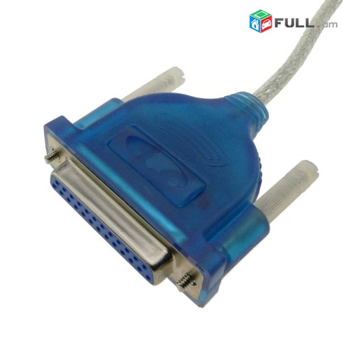 Printer Cable converter from USB to parallel port A male to DB25 female конвертер