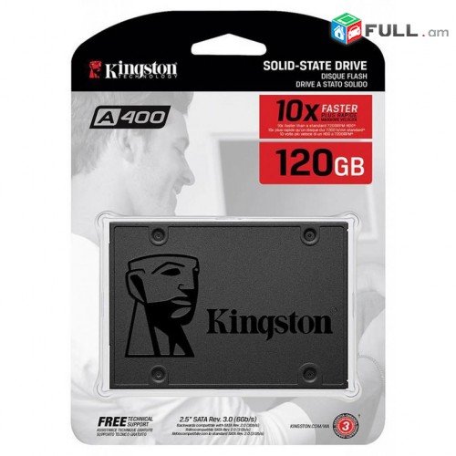 SSD Kingston SA400S37 120G for PC նոութբուք sata notebook HDD Կոշտ սկավառակ