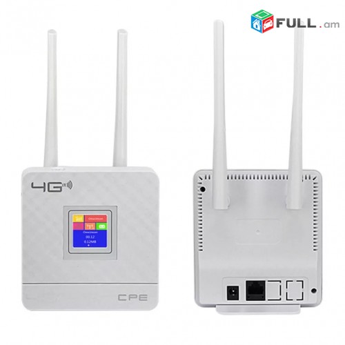 TIANJIE CPE903 4G LTE Sim Card CPE 4G 3G Mobile Hotspot WAN / LAN Port Արտաքին անտենա