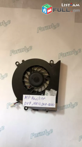 Acer 5520 5315 5220 HP DV7 1000 DV7-1200 kuler fan вентилятор кулер վենտիլյատոր