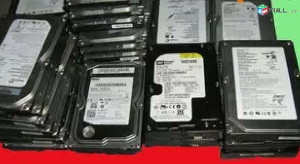 1TB, 2TB 750GB, 500GB, 320GB, 250GB, 160GB, 120GB, 80GB, 60GB, 40GB * HDD * Hard