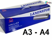 Լամինացիայի սարք A4 A3 - Laminacia sarq - Ламинатор - ламинация - laminator sarq