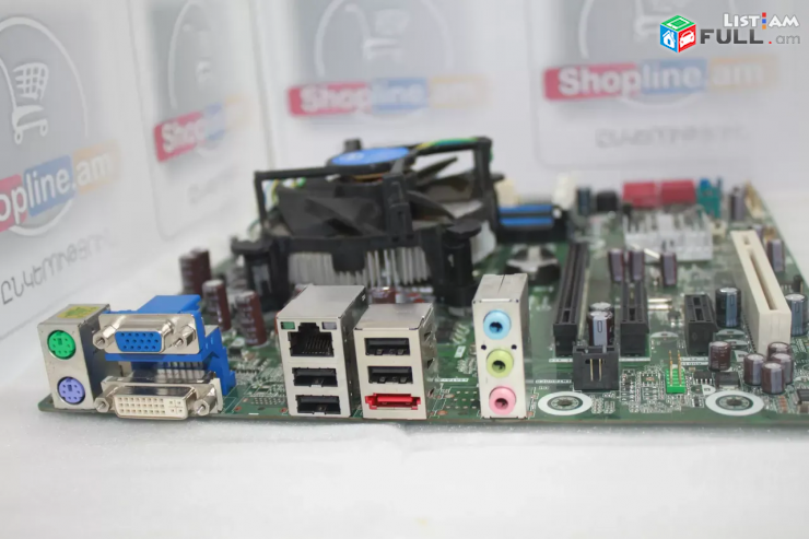LGA 1156 Intel H55 motherboard 4xDDR3 HDMI VGA PCI-E PCI անթերի LGA1156
