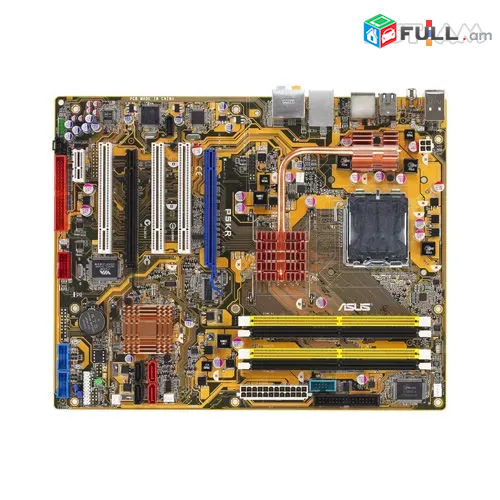 MB ASUS P5KR (P35, 4xDDR2, RAID, 7.1ch, 2xPCI-E 16x) mainboard, mayrakan մայր պլատա