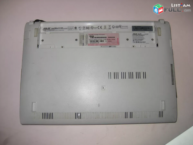 ASUS Eee PC 1025C Նեթբուքի պահեստամաս ZAPCHAST plata petli ekran netbook korpus