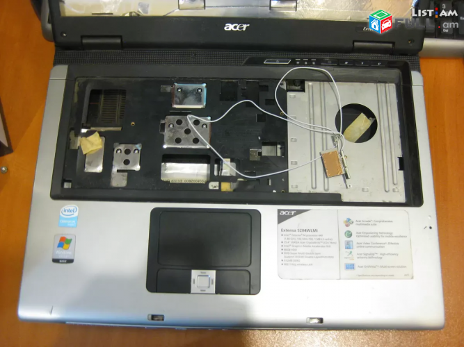 Acer 5200 BL 50 Korpus pahestamas - նոթբուքի պահեստամասեր notbook parts