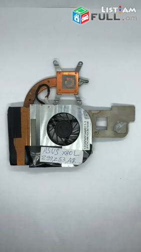 Asus X80L Z99 Z53 A8 ռադիատոր + Cooler notebook Радиатор radiator kuler վինտիլյատոր