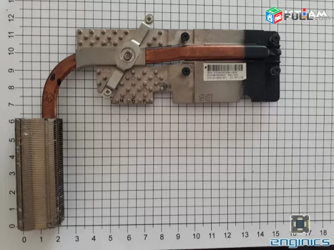 HP CQ325 320 321 420 425 625 Ռադիատոր heatsink радиатор радиатр ноутбук radiator
