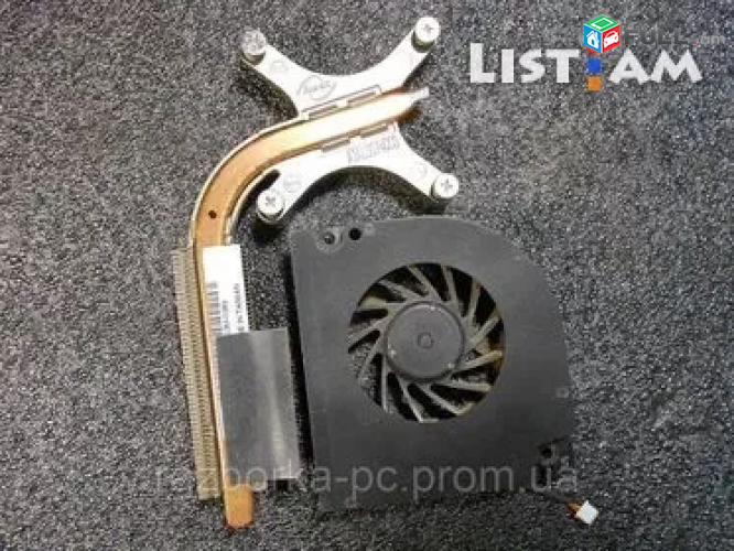 Dell PP12L Videokartai radiator + kuler quler քուլեր կուլեր вентилятор + Радиатор