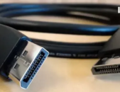 Professional DP DisplayPort Hotron 1.8M Cable 24k Gold 4K 1.8m cable cabel կաբել