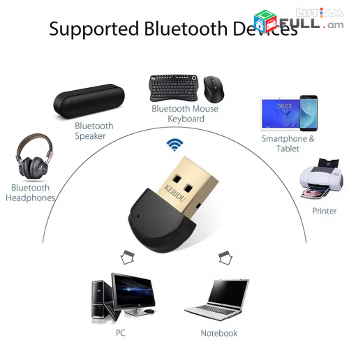 Bluetooth adaptr USB - адаптер 5.0 -նորույթ - գերհզոր ու արագ 5.1 channel