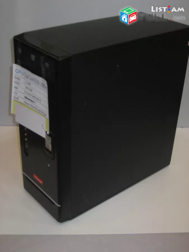 Համակարգիչ Dual Core E 5300 2.60GHz HDD 500 GB RAM 2GB Win 7 hamakargich