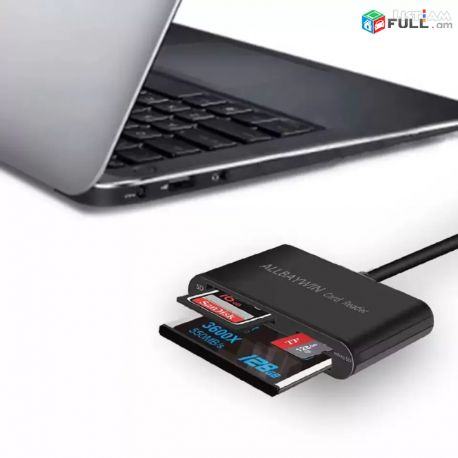 Card Reader USB 3.0 nuynacman card kardacox sarq флэш-карт для CF / SD / TF Micro SD / Micro Card