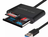 Card Reader USB 3.0 nuynacman card kardacox sarq флэш-карт для CF / SD / TF Micro SD / Micro Card