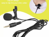 Mini Microphone երրաթե ամրակով 3.5mm bnikov mikrafon մինի միկրաֆոն միկռաֆոն 3.5