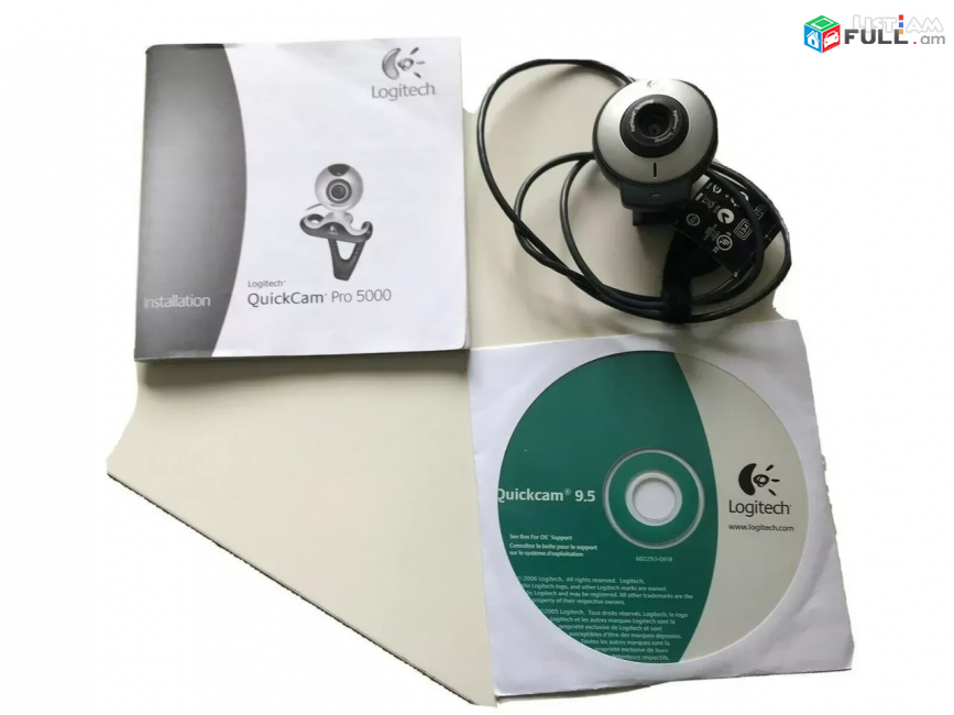 WEB Camera Logitech Quick for Notebooks, կամերա նոութբուկի, kamera կամեռա camera камера internet