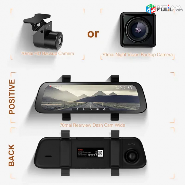 Avtoi SONY mi 70mai videoregistrator gps վիդեոռեգիստոր camera видеорегистратор