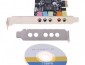 PCI-E Sound Card 5.1CH 5.1 CMI8738 Audio համակարգչի Ձայնային աուդիո քարտ звуковая карта