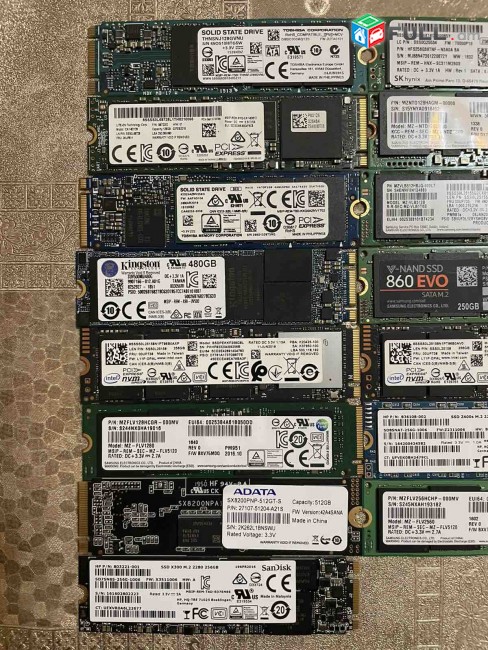 SSD-ներ անմիջապես ներկրողից 100% որակի և երաշխիքով Hard disk 120GB 250GB 500GB solid state drive