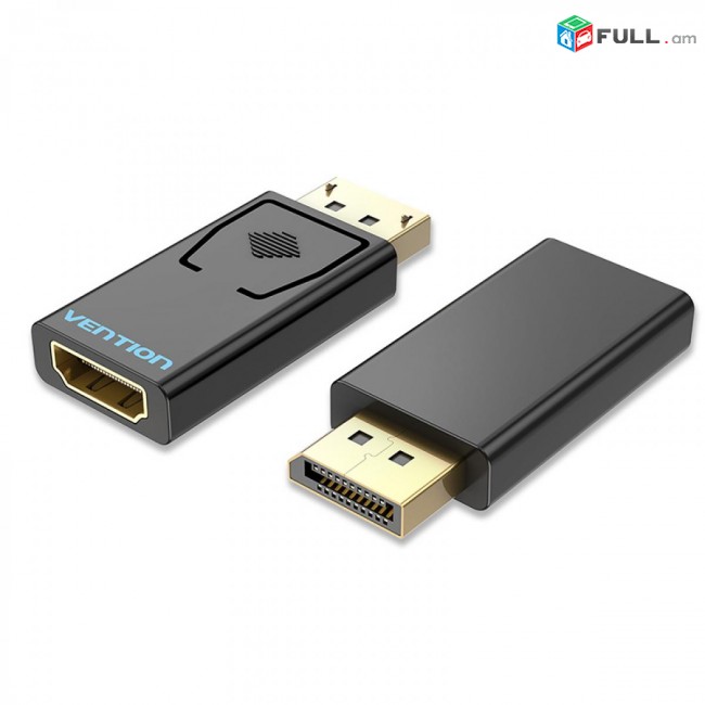 VENTION Adapter DP to HDMI (24K Gold-plated) DisplayPort Պրոֆեսիոնալ ոսկեպատ Adaptor