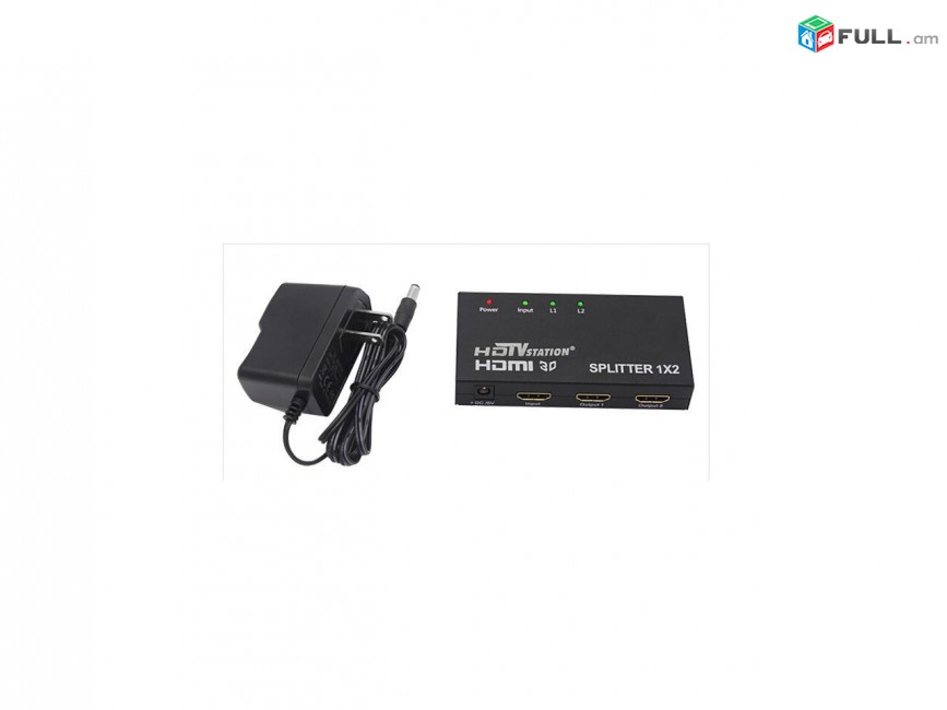 HDMI Սպլիտեռ 4 port 3D 1080p UHD սվիչ for HDTV DVD PC3 PC DVI to HDMI splitter