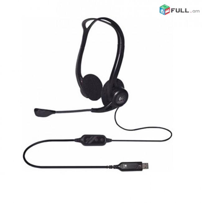 Logitech PC Headset 960 ականջակալ խաղային gaming e headset gembird наушники
