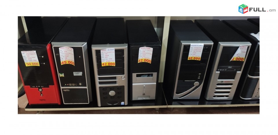Համակարգիչ Computer Gigabyte GA P35 RAM 4GB HDD 500GB PSU 330W Windows 10, компьютер