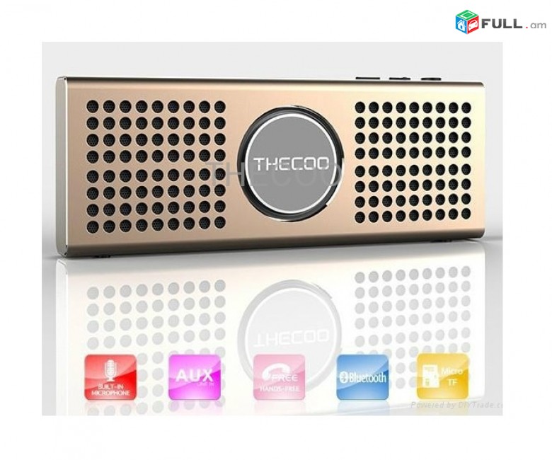 THECOO BTD708K динамик Bluetooth, Bluetooth Speaker դինամիկ Բարձրախոս