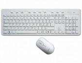 Keyboard MSI E8HKG-1116 White անլար մկնիկի հետ միասին. ստեղնաշար клавиатура