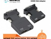 Ադապտեր Переходник с VGA на HDMI для ПК, ноутбука 1080P Adapter