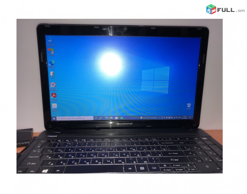 Նոութբուք 15.6" Packard Bell Ente11HC Notebook RAM 4GB HDD 500GB Windows 10Pro нотбук