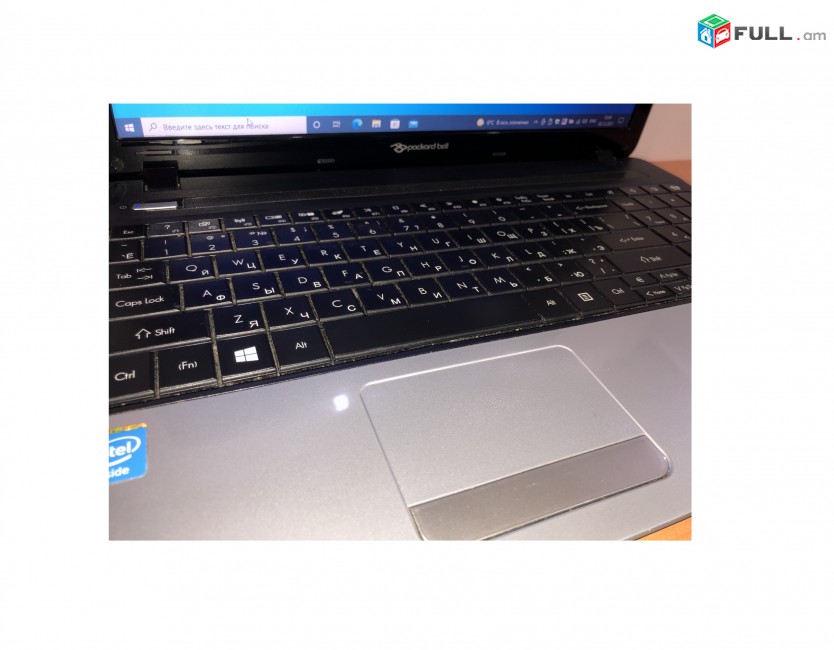 Նոութբուք 15.6" Packard Bell Ente11HC Notebook RAM 4GB HDD 500GB Windows 10Pro нотбук