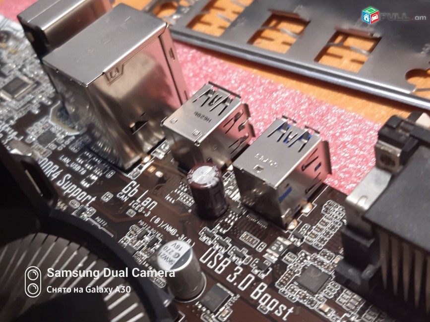 CPU i5-7500 + ASUS H110M-K материнская плата motherboard LGA 1151