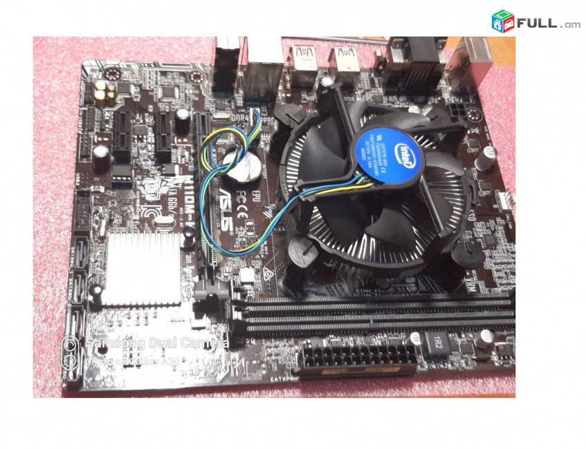CPU i5-7500 + ASUS H110M-K материнская плата motherboard LGA 1151