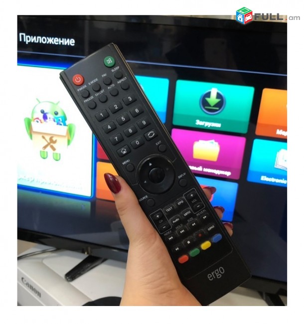 32" HD SMART LED Ergo LE32CT2500AK Հեռուստացույց Телевизор 81sm Android 
