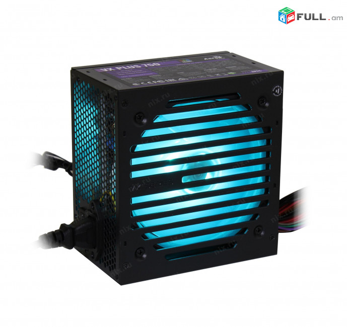Блок питания AeroCool VX Plus 750 RGB 750W Power Supply  Սնուցման բլոկ