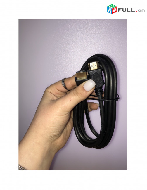 High speed HDMI Cable с Ethernet Select Series 1,8 M кабель Մալուխ  4K 60Ghz Gold 