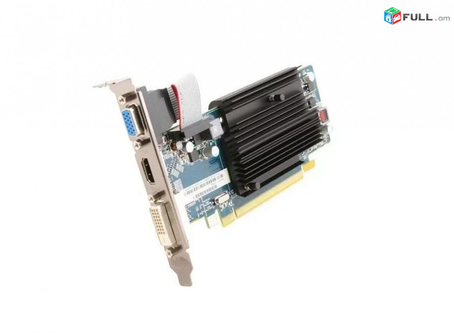 Videocard Sapphire 2GB DDR3 HD5450 HDMI VGA DVI-D Бесшумная Графическая Видеокарта Վիդեո քարդ