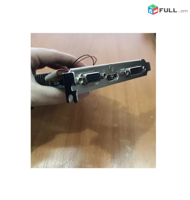 Videocard ASUS GeForce® 210 1GB DDR3 64 bit 1200 mghz Վիդեո քարդ Видеокарта HDMI VGA DVI