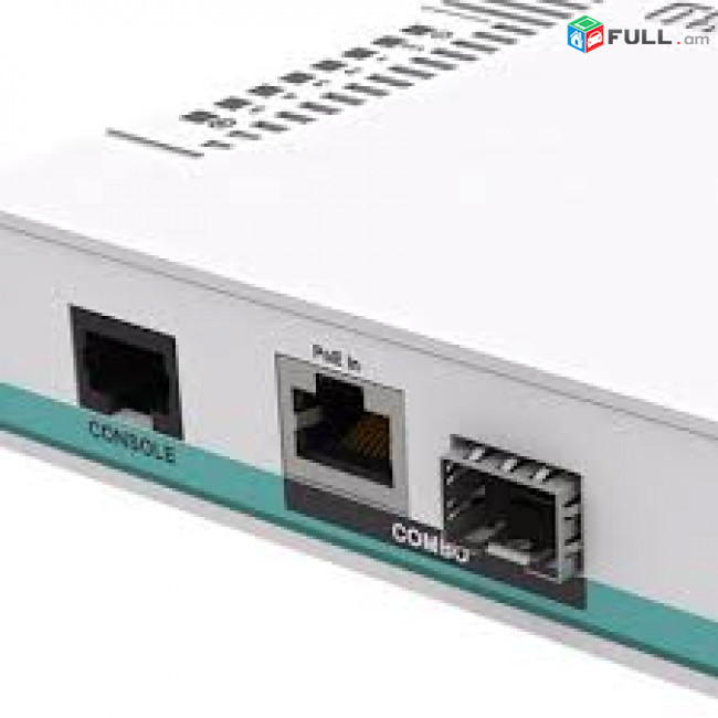 Mikrotik hEX PoE RB960PGS 5x Gigabit Ethernet with PoE output for four ports, SFP, USB, 800MHz CPU, 128MB RAM, RouterOS