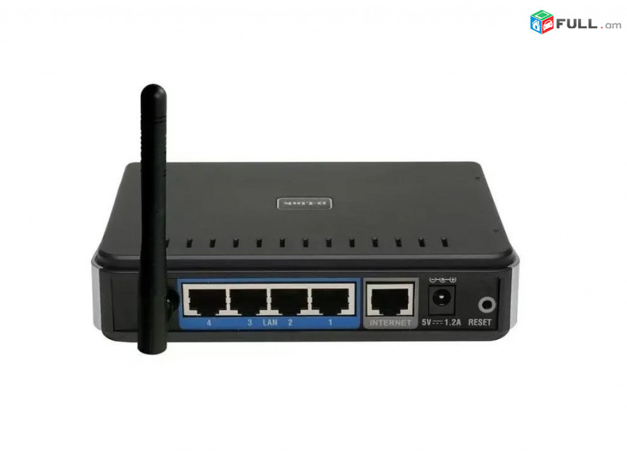 Wi-Fi роутер D-link DIR-300 Ցանցային սարքեր Router 2,4Ghz 100mb/s LAN-портов 4 port