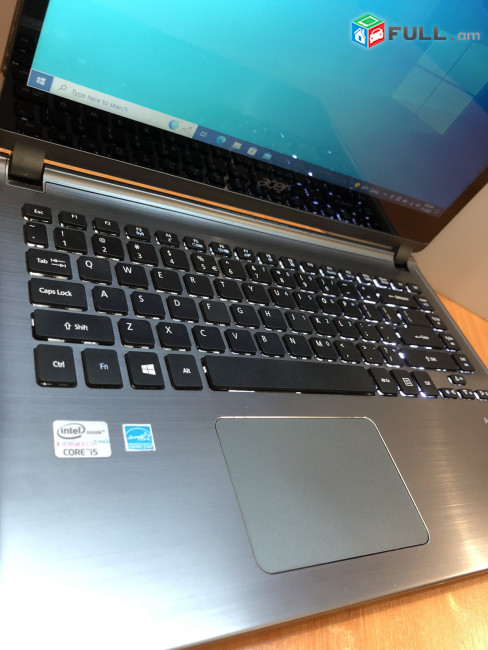 Acer Aspire M5 10GB SSD 256GB i5 Notebook 1,8Ghz Win 10 Նոութբուք 14" 3-4 ժամ touch screen Нотбук