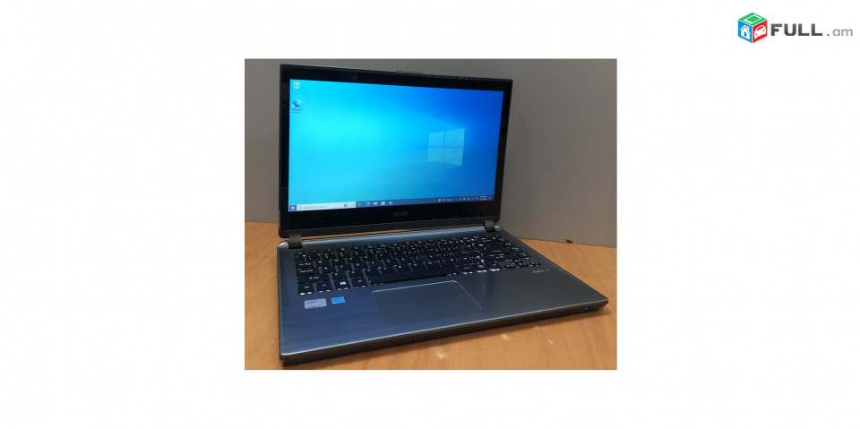 Acer Aspire M5 10GB SSD 256GB i5 Notebook 1,8Ghz Win 10 Նոութբուք 14" 3-4 ժամ touch screen Нотбук