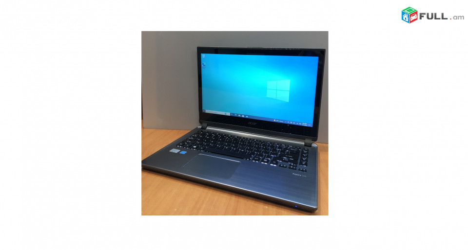 Acer Aspire M5 10GB SSD 256GB i5 Notebook 1,8Ghz Win 10 Նոութբուք 14" 3-4 ժամ touch screen Нотбук