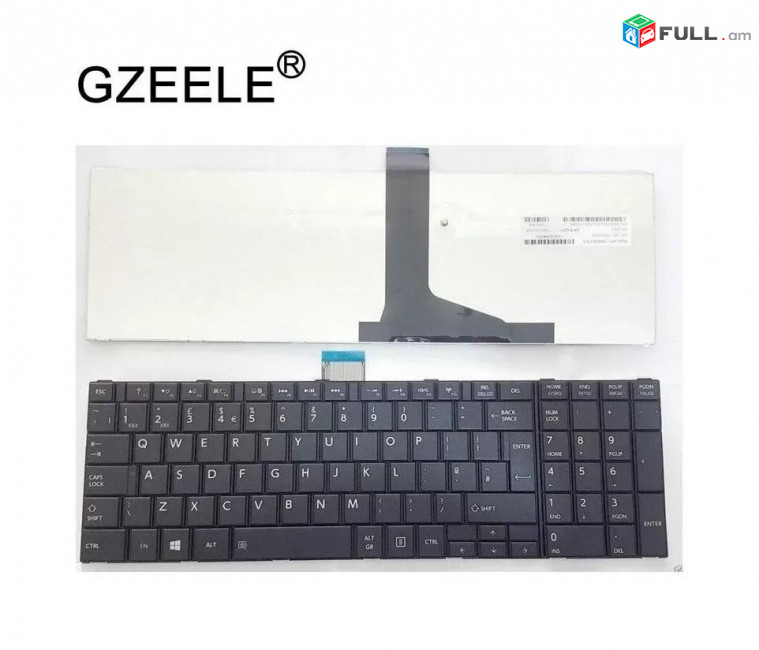 Toshiba Satellite Pro C850 C855 C850D C870 L850 L855 Keyboard Ստեղնաշար Клавиатура